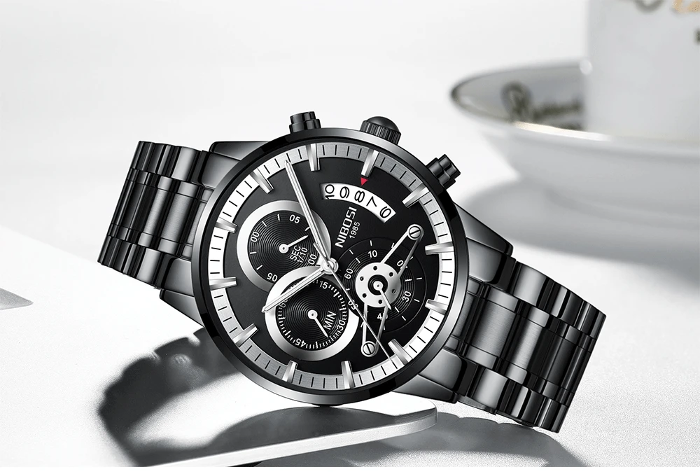 Luxury Watches Men High Quality Watches Men Luxury Brand Wristwatches Fashionable Erkek Kol Saati Metal Stainless steel Saat Man (15)