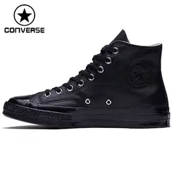 Оригинальный Новое поступление Converse унисекс обувь для скейтбординга высокие холщовые спортивная обувь