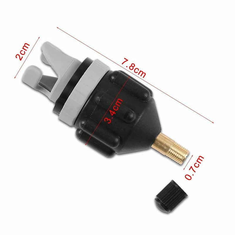 

Replaceable Air Valve Kayaking Paddle Board Accessories Inflatable Boat Pump Adapter High Strength