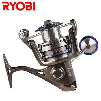 

RYOBI FISHING KING II 6000 Spinning Fishing Reel 5.0:1 6+1BB Carp Fishing Reel for Saltwater/Freshwater Carretilhas De Pesca