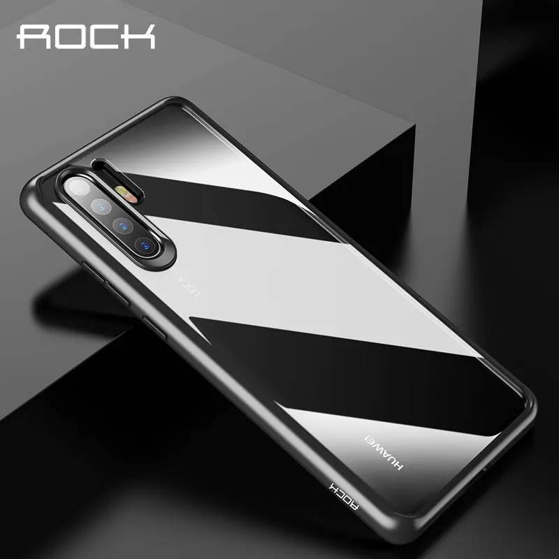 

ROCK Case For Huawei P30 / P30 Pro case Crystal Clear Phone Protection soft + hard hybrid case for huawei p 30 p30 cover
