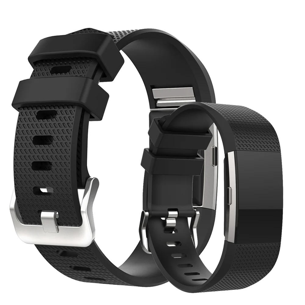 Hangrui Silicone Watch Strap For Fitbit Charge 2 Smart Bracelet Coloful Watchband Replacement | Электроника