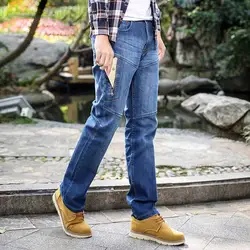 Модные ковбойские джинсы на молнии с карманом Сращивание джинсовые штаны-карго мужские s джинсы Брендовые прямые Свободные мешковатые