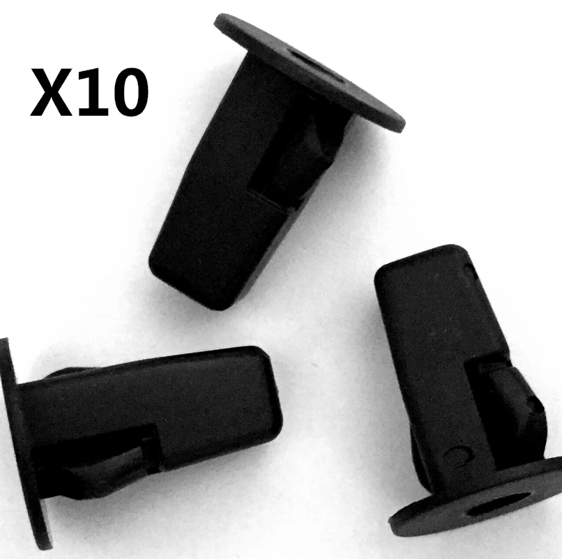 FOR TOYOTA WHEEL ARCH COVER FASTENER CLIPS PLASTIC TRIM X10in Auto