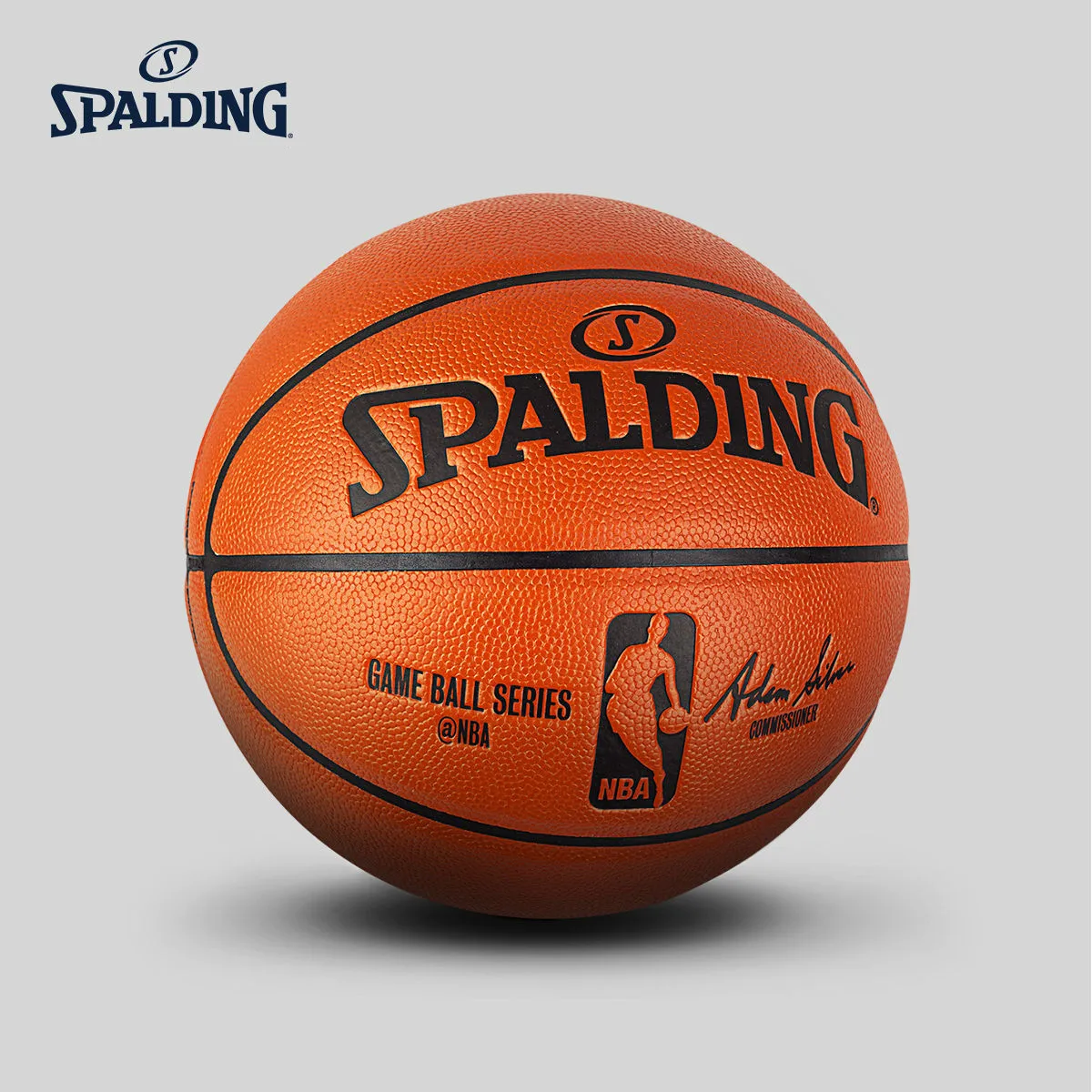 Натуральная Spalding Стандартный самого ценного игрока Nba из команды «Баскетбол Pu № 7 Для мужчин Basketbol мяч 74-570y Baloncesto