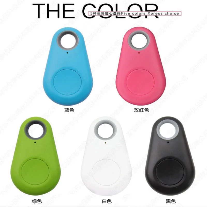 

2 Pcs Children's Bag Wallet Car Key Pet Fin GPS Tracker Smart Label Bluetooth Phone Operation