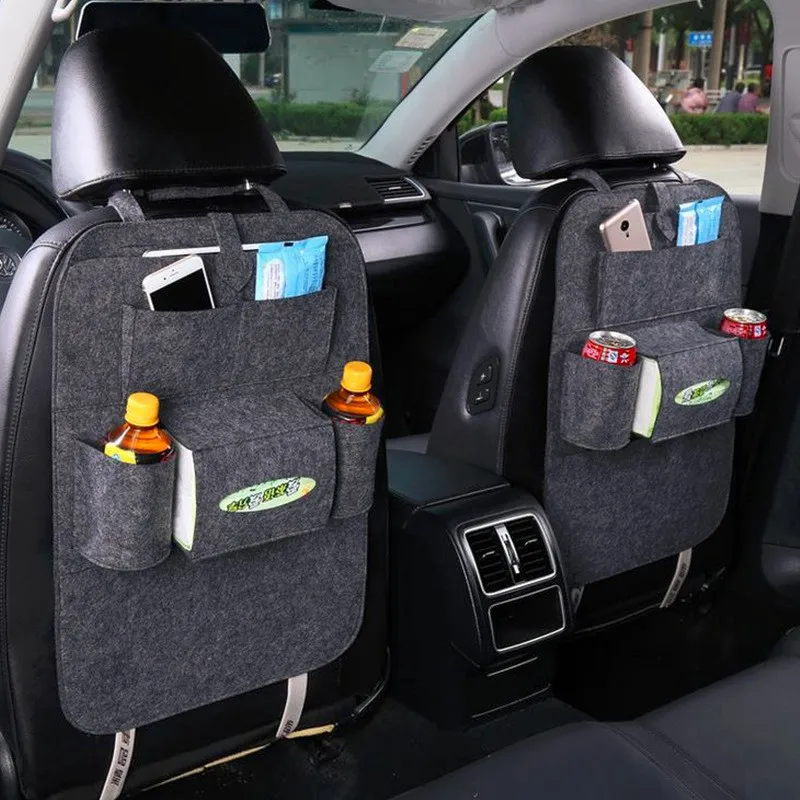 Car Storage Bag Back Seat Organizer Box For Ford Focus 2 3 Fiesta Mondeo Kuga Citroen C4 C5 Skoda Octavia Rapid Superb