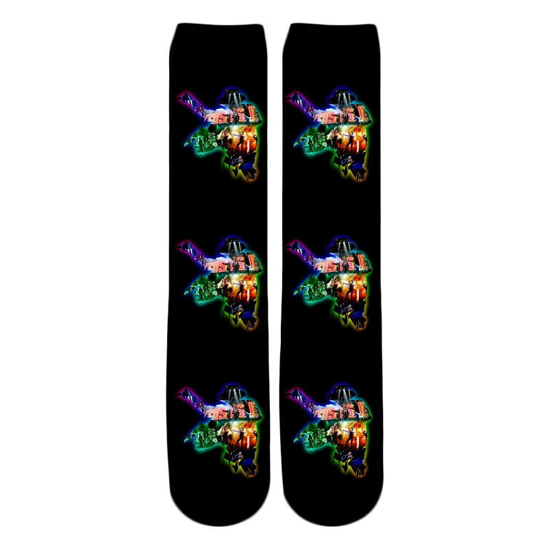 PLstar Cosmos Новые хип-хоп стильные гольфы король поп-музыки Майкл Джексон Персонажи печати 3d Мужские Женские повседневные носки