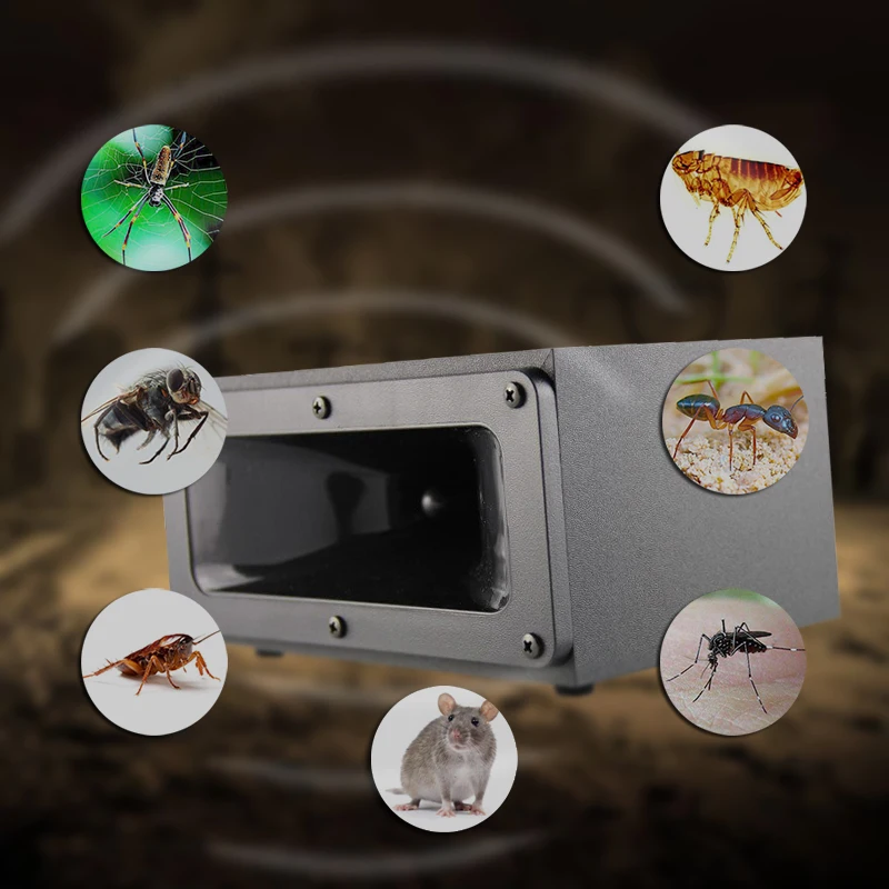 DXBQYYXGS NEW Strong Electronic Ultrasonic Mouse Killer mice Cockroach Trap Mosquito Pest Repeller Insect Rats Spiders Control DXBQYYXGS NEW Strong Electronic Ultrasonic Mouse Killer mice Cockroach Trap Mosquito Pest Repeller Insect Rats Spiders Control
