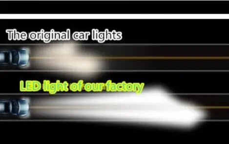 

For Audi A5 refitted special LED headlamp high-light low-light bulb band decoding