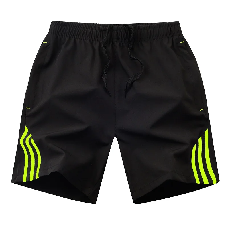 LBL Summer Mens Shorts Streetwear Men's Sportswear Casual Boardshort Man Short Masculino Side Stripe bodybuilding Shorts Men 8XL