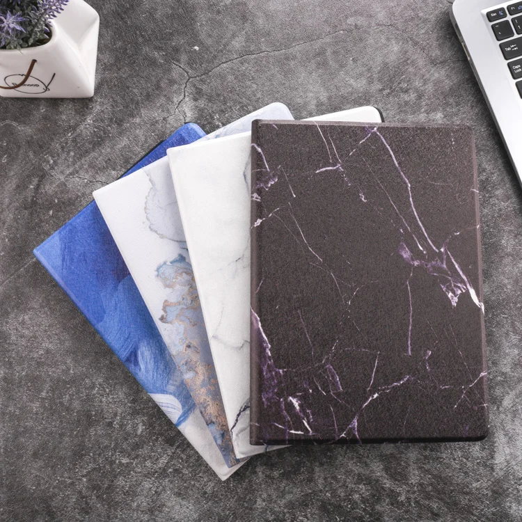 New Slim Coque for iPad 2017 2018 9.7 Air 1 Air 2 iPad 5th 6th Case Marble Flip Smart PU Cover for iPad 2018 Smart Case Marble (1)