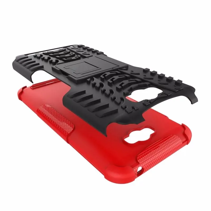 Luxury Armor TPU Shock Proof Silicone + Hard Case Cover For Asus Zenfone Max ZC550KL 5.5 inch Protective Back Cover With Stand (10)