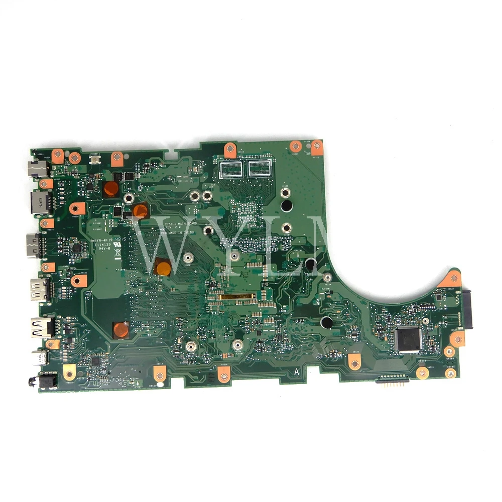 Best  X756UA motherboard I3-6100CPU mainboard REV2.0 For ASUS X756U X756UJ X756UX X756UB X756UWK Laptop m