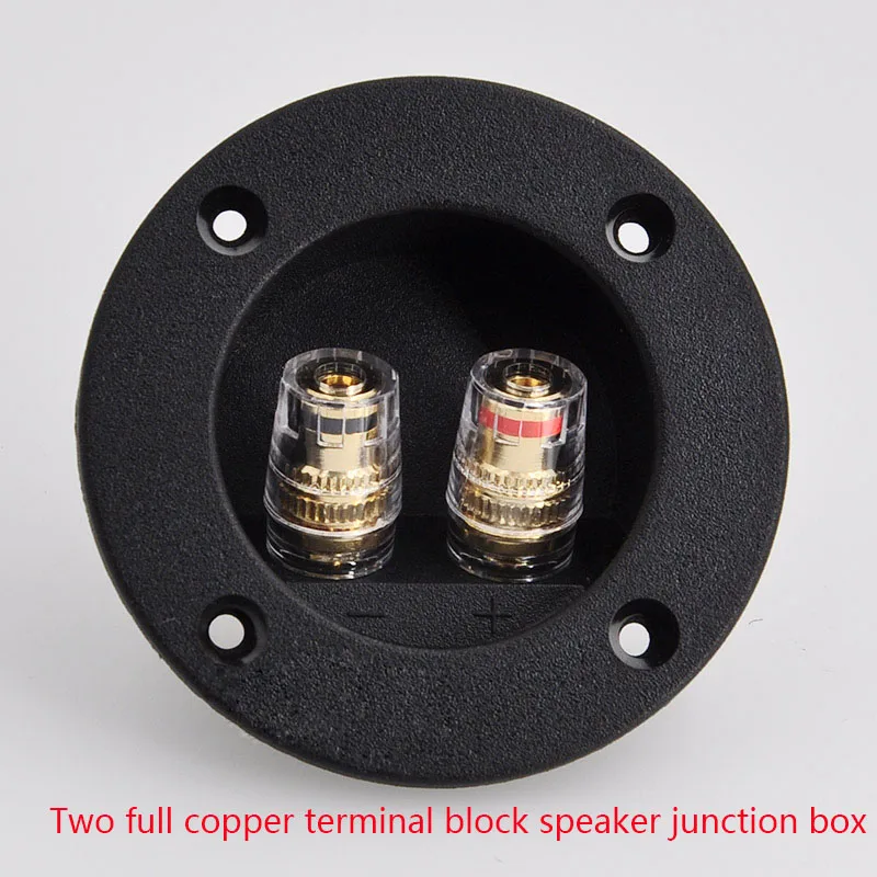Buy 2pcs/lot Two copper terminal block speaker