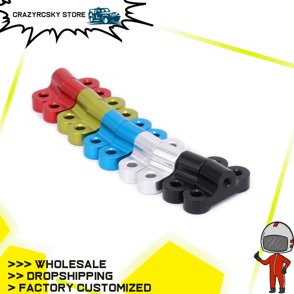 

RCAWD 2PCS Alloy Rear Upper Tie Rod Mount For RC Hobby Model Car 1-12 Wltoys 12428 12423 Upgarde Part 0039