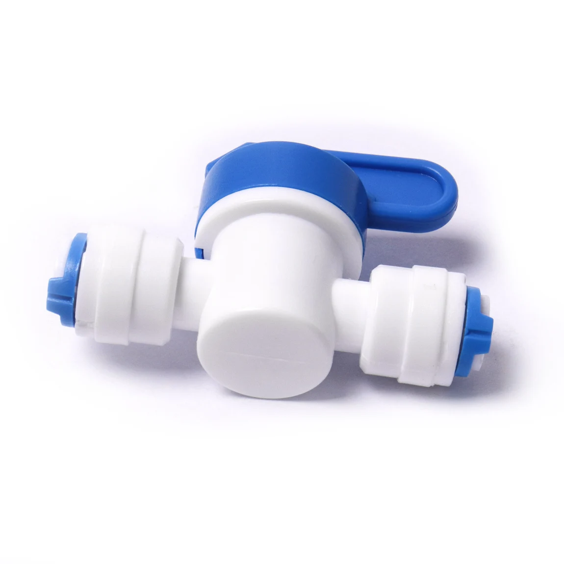 1/4" Ball Valve Inline Tap Quick Connect Push Fit for RO Water Reverse Osmosis