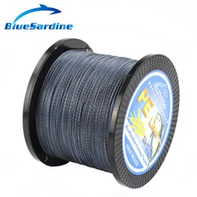 BlueSardine плетеная рыболовная леска 500 м многофиламентная PE рыболовная проволока Рыболовная Снасть 12 фунтов-90 фунтов