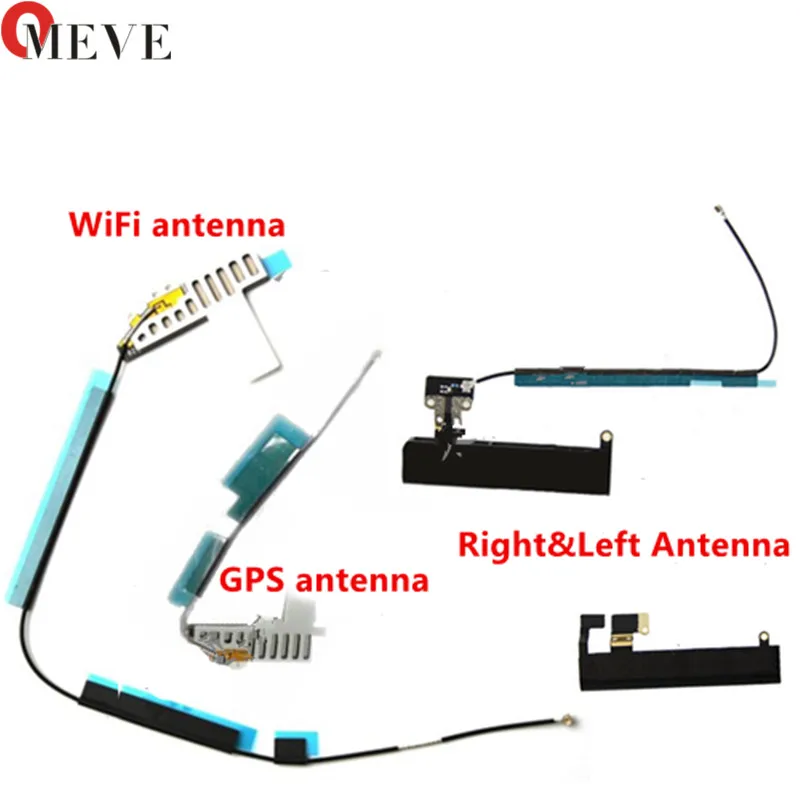 Wi-Fi WLAN Беспроводной Телевизионные антенны шлейф+ GPS Bluetooth+ правой и левой antennt сигнала шлейф для iPad air 1/iPad 5