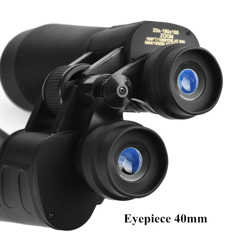 Profissional de Longo Alta Vezes Zoom Binocular Poderoso Telescópio hd Visão Ampla Alcance Ocular Lll Noturna 20-180x100 13 Telescópio e binóculos