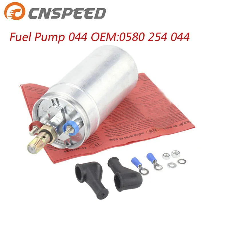 CNSPEED Универсальный Топливный насос 044 OEM 0580 254 044 Poulor 300lph/впрыск топлива/инжектор топлива комплекты обслуживания/Топливный насос YC100620