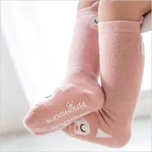 Нескользящие носки для мальчиков Трикотажные теплые детские носки из хлопка для мальчиков и девочек