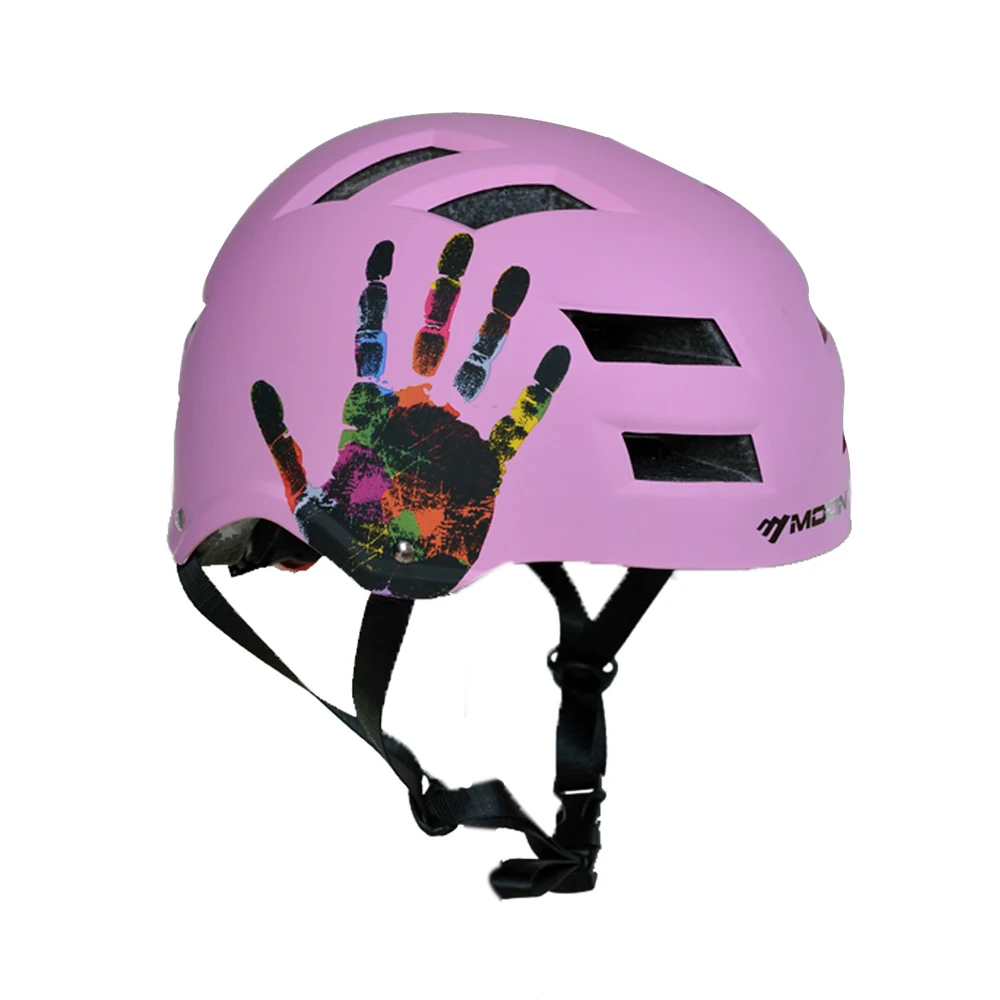MOON Велоспорт шлем Легкий амортизационный шлем для верховой езды защитный шлем вентиляция отпечаток руки шлем для горного велосипеда