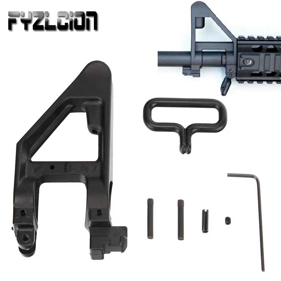

hunting Tactical A2 Iron sight Metal Triangle Front Sight rifle scope for M Series Airsoft AEG Hunting Accessories