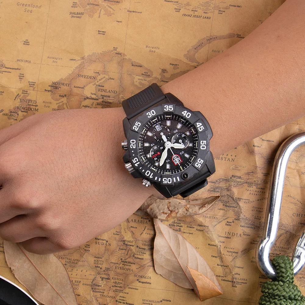 Часы Luminox мужские армейские спортивные кварцевые водонепроницаемые|Спортивные