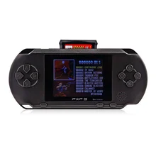 Game Console 3 Inch 16 Bit PXP3 Slim Station Classic Video Games Player Handheld Game+Free Game Card Console Built-in 150 Games