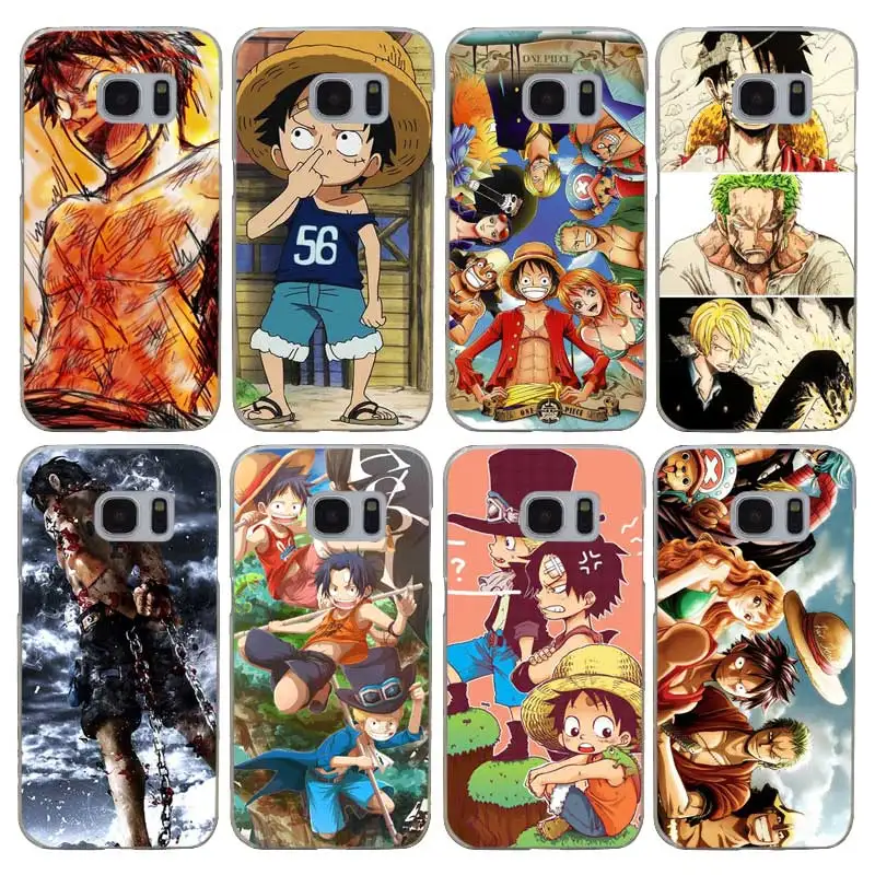 

H472 Fashion One Piece Transparent Hard PC Case Cover For Samsung Galaxy S Note 3 4 5 6 7 8 9 Edge Plus