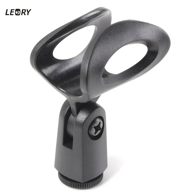 LEORY Microphone Shock Mount Clip Holder Mic Clips Plastic Microphone Clips Mic Stand Accessory Holder Shock Mount Clip Holder