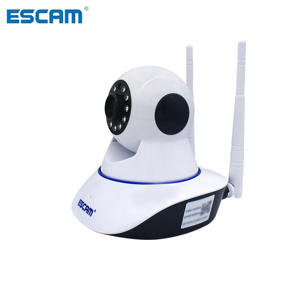 ESCAM G01 HD 1080P 200 Вт двойная антенна панорамирование/наклон WiFi ИК Беспроводная ip-камера Поддержка ONVIF двусторонняя связь ночное видение