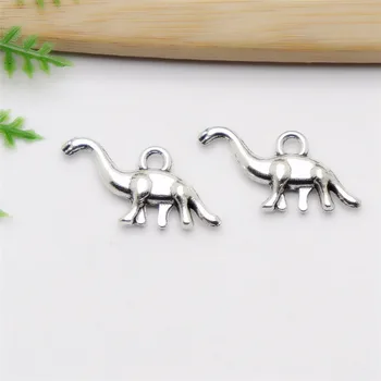 

Wholessale 65pcs(27*18mm) Antique Silver Plated dinosaur Charms Pendants for Bracelets Necklace DIY Jewelry Making