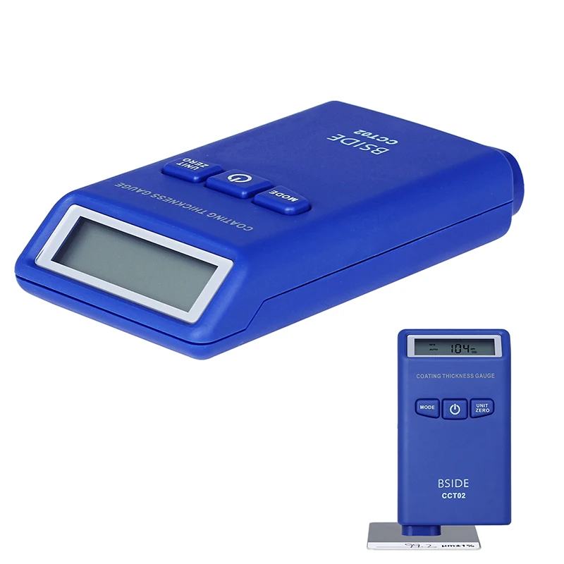 High Accuracy Coating Thickness Gauge Thickness Meter BSIDE CCT01 Car Paint Thickness Tester Russian or English Version
