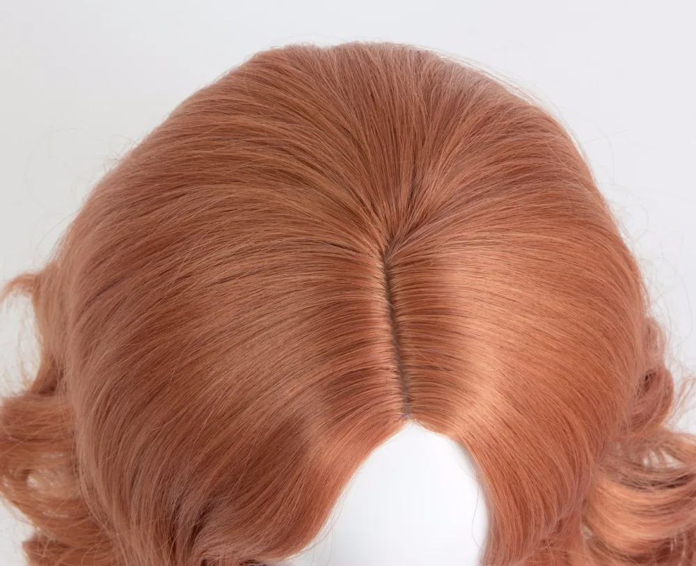Горячая Аниме игра Persona 5 Хару Окумура Косплей парик Хэллоуин играть короткие кудрявые парик вечерние сцена Высокое качество волос