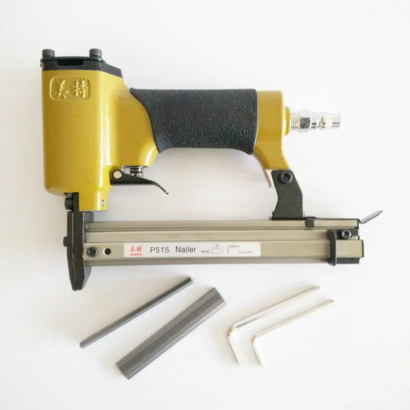 Pistola Per Chiodatrice Pneumatica Pistola Per Graffatrice Ad Aria Compressa Cucitrice Per Pistola Per Chiodi Per Cornice Per Foto Tacker P515 Per Leg