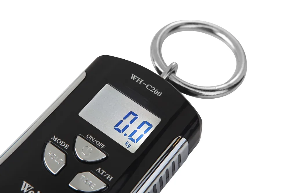 Industrial 200kg/100g Portable Digital Crane Scale Heavy Duty Hanging Hook Scale Electronic Balance Fishing weight