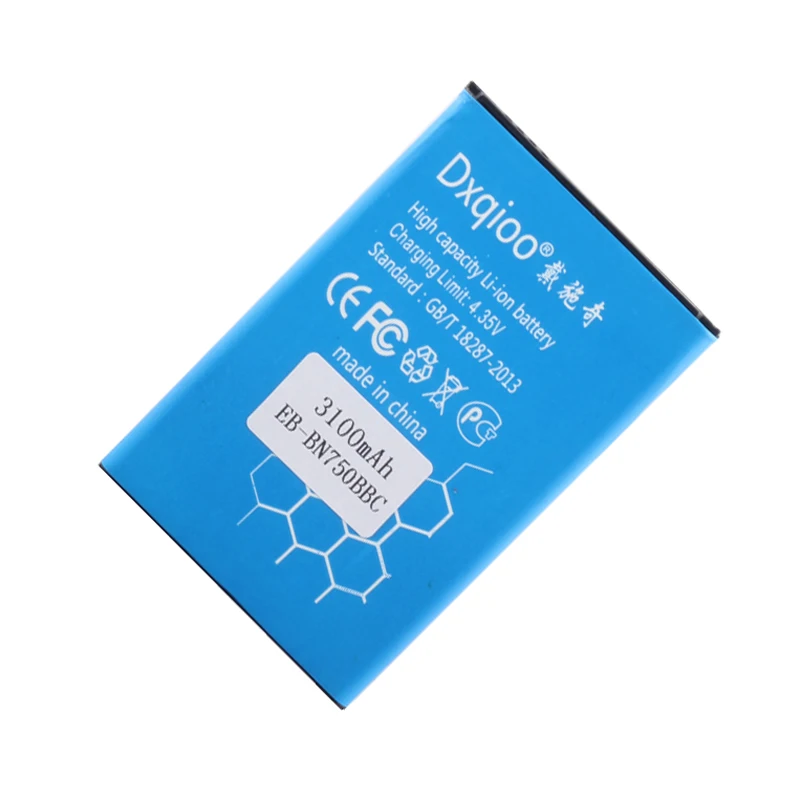 Dxqioo Battery for Samsung Galaxy note 3 mini EB BN750BBC Note 3 Neo