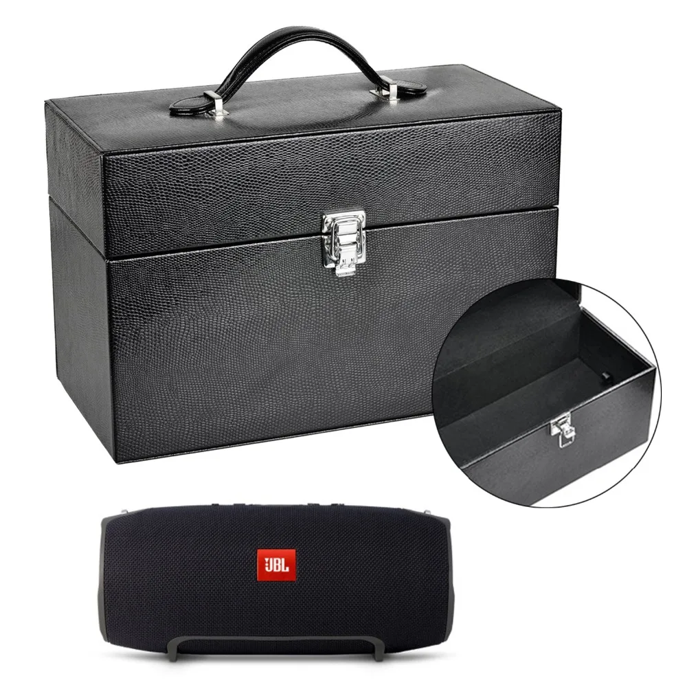 Speaker PU Leather Carrying Case Storage Box for JBL Xtreme Portable