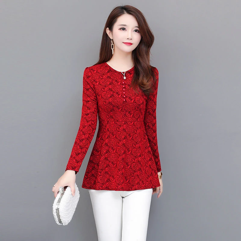 

New Autumn Fashion Women Shirts Full Sleeve Lace Day Lapp Brim Accept Waist Lotus Leaf Blouse Shirt Purple Green DF2251