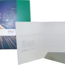 Рекламная презентационная папка для печати. Коммерческая презентационная папка для печати