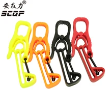 Китайская брендовая Высококачественная пластиковая клипса для перчаток защитный чехол рабочие перчатки защита 10 шт для рабочего распределения AT-4 JQB