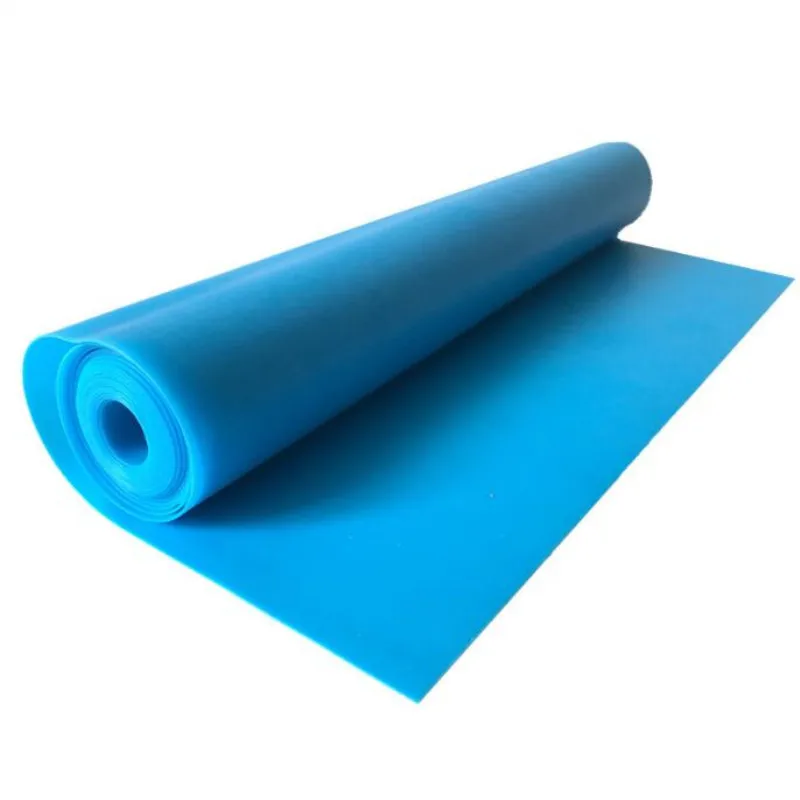 5 цветов, резинки для йоги, Уличное оборудование для фитнеса, 0,35 мм, эластичные резинки для пилатеса, занятий спортом, тренировок - Цвет: Синий