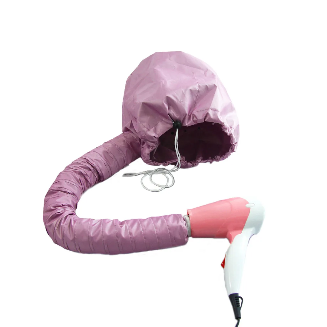 Mayitr Easy use Hair Perm Hair Dryer Nursing Dye Hair Modelling Warm Air Drying Treatment Cap Home Safer Than Electric Cap