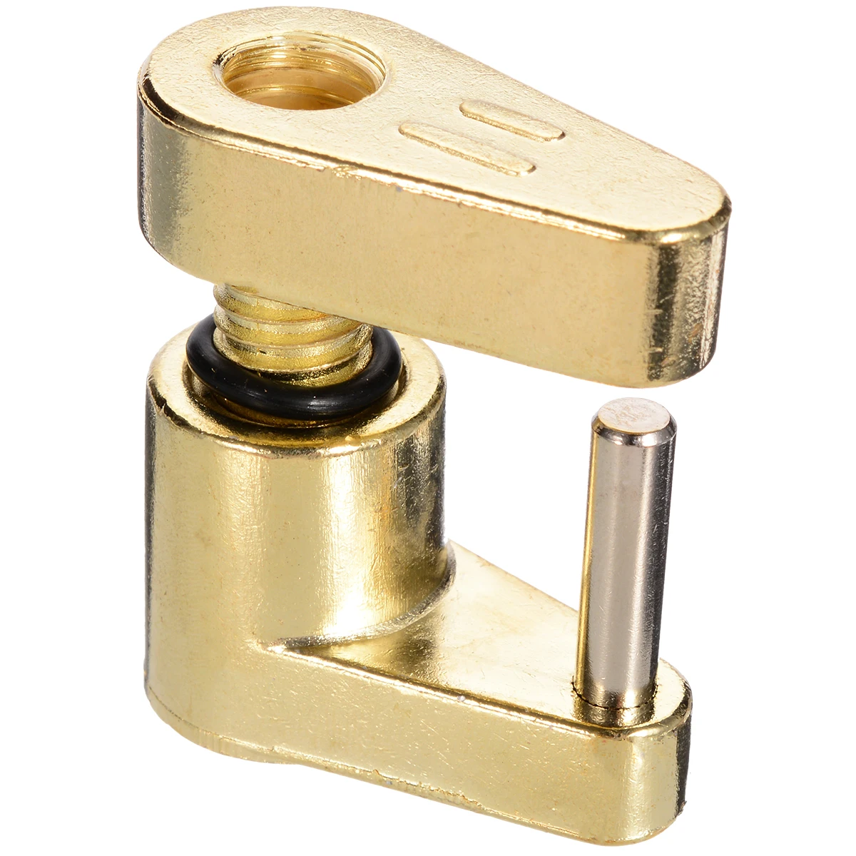 Mayitr Trailer Hitch Coupler Lock Towing Receiver Locking Truck Boat 2 Keys 46x23x43mm Car Anti-theft Lock Zinc Alloy + Copper