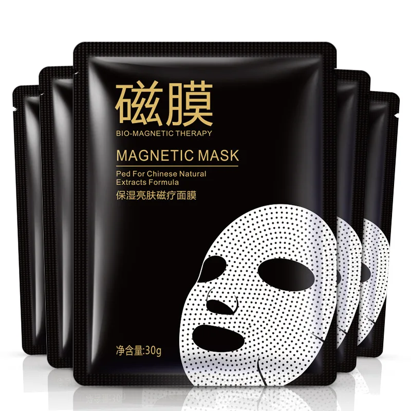 

bioaqua whitening moisturizing brighten korean magnetic mask skin care treatment face mask acnes blackhead removal anti-aging