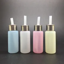 2/4 шт. масло для ягодиц, наполняемая 4 вида цветов низкотемпературный очищающий фермент DPM бутылка 8 мл светящийся силиконовый масло косметика парфюмерия диспенсер