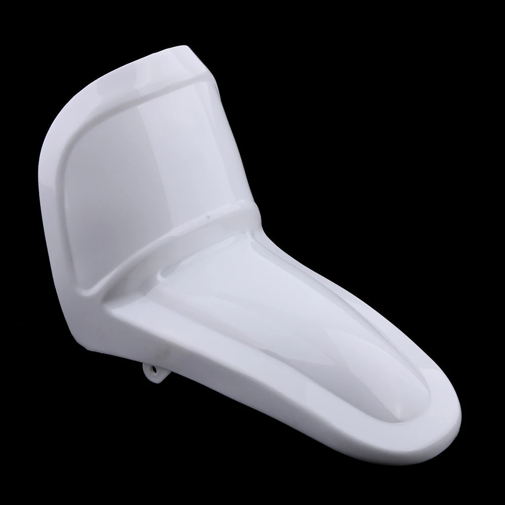 White - Plastic Motorcycle Front Fender Mudguard Shield Mud Guard Front Wheel Splash Guard for Yamaha PW 50