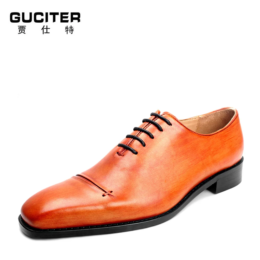 

Free Shipping Goodyear manual senior men's leather shoes custom made men's shoes size code to do business dress shoes